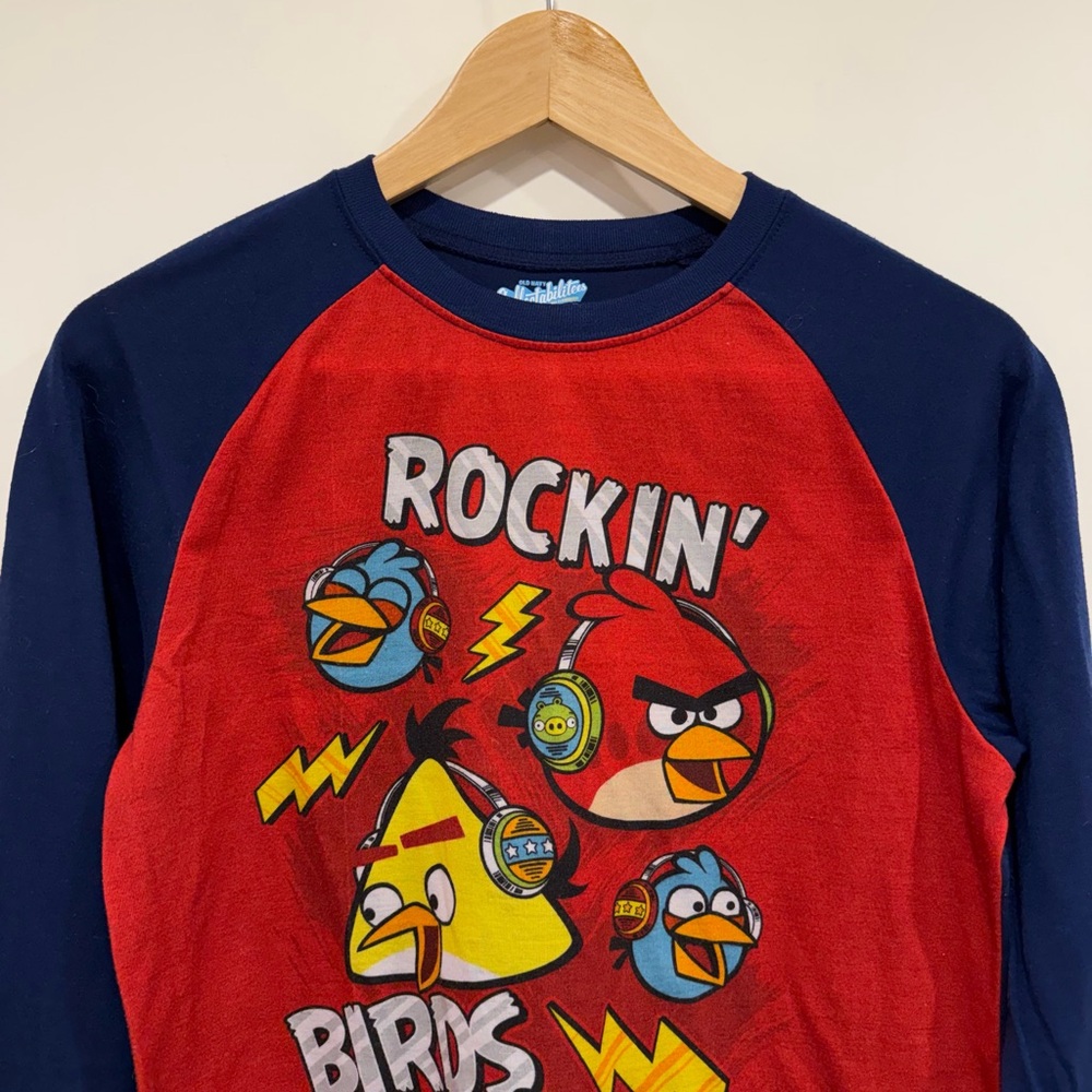 Angry Birds Kids Pajama Set - Red and Blue - Picture 11 of 11